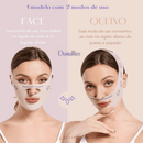 Máscara de Contorno Facial Premium - Suaviza Rugas, Papada e Modela o Rosto