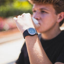 Relógio Exclusivo Jet Black Masculino