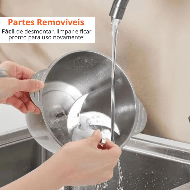 Triturador e Moedor Profissional de Alimentos em Inox - UltraMixer