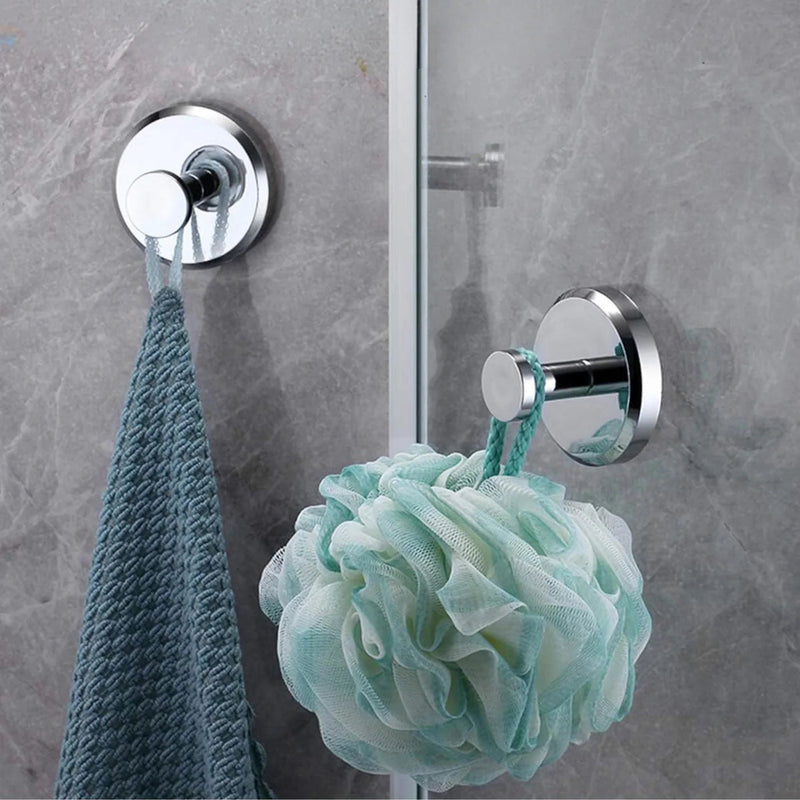 Gancho de Ventosa Premium Para Banheiro e Cozinha – Compre 1, Leve 2 + Frete Grátis