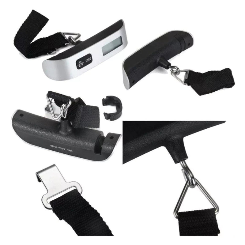 Balança Digital de Mão 50kg para Bagagem com Gancho