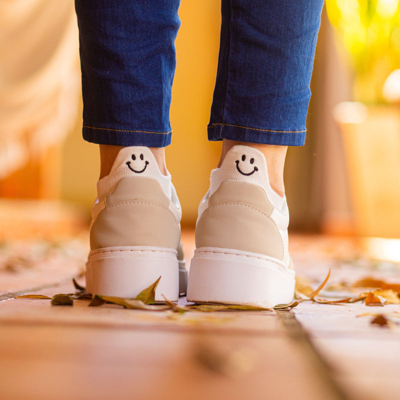 Meias Sorrisos Coloridas - 10 pares