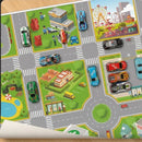 Kit 48 Carrinhos com pista e Contêiner