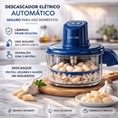 Descascador Elétrico TurboPeel™ – Descasque Alho, Frutas e Legumes em Segundos