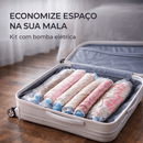 Kit CompactPack™ | Saco a Vácuo Compre 3 Leve 2 + Bomba Elétrica