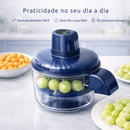 Descascador Elétrico TurboPeel™ – Descasque Alho, Frutas e Legumes em Segundos