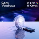 Kit Luminárias de Piscina RGB - Sem Fio Com Controle Remoto