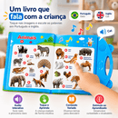 Livro Infantil Bilíngue Interativo™ - Português e Inglês