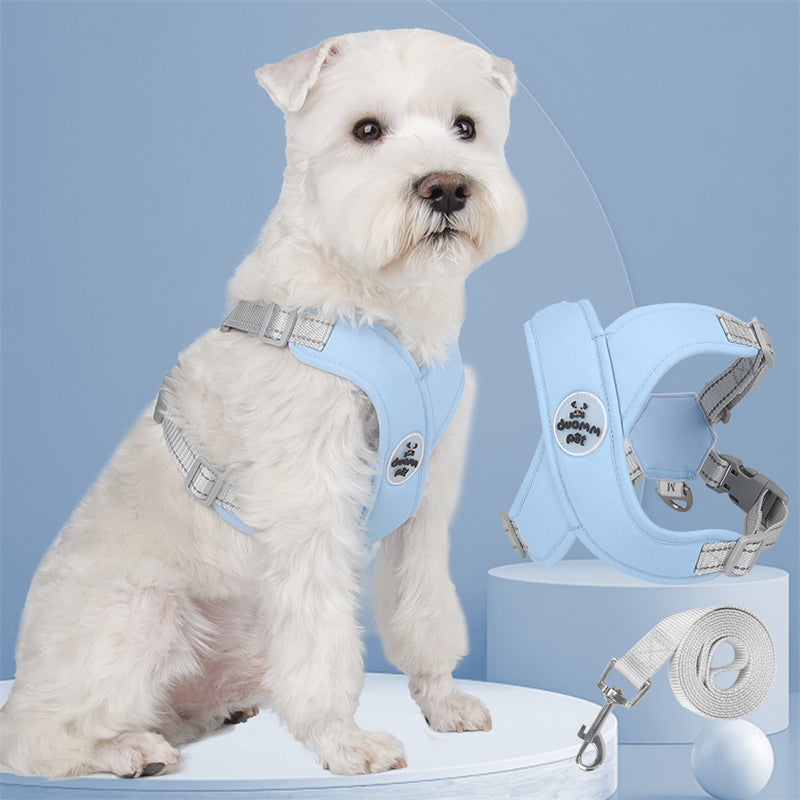 Kit Coleira Peitoral & Guia Pet